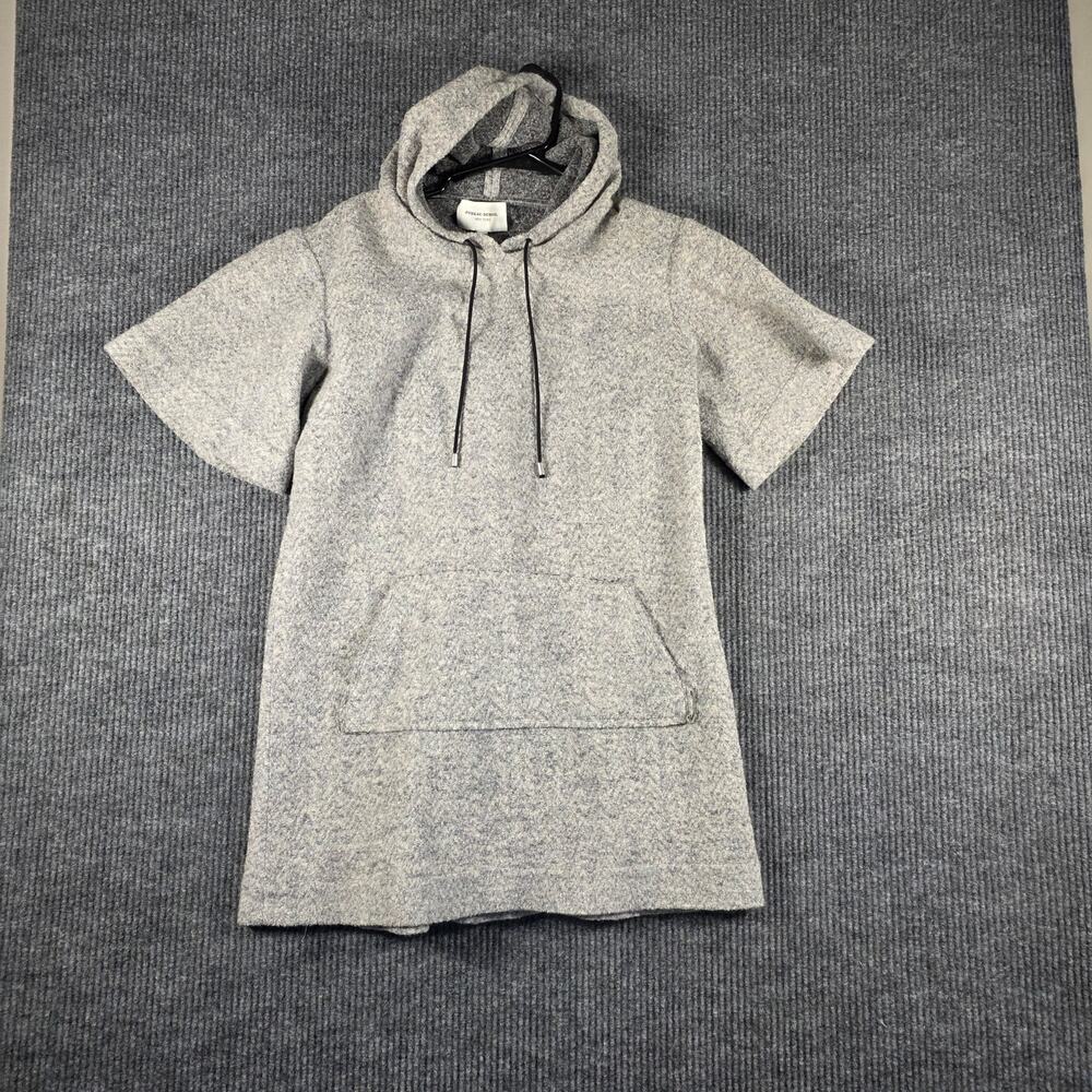 Public School NY Wool Blend Hooded Poncho Tunic Sweater Large USA